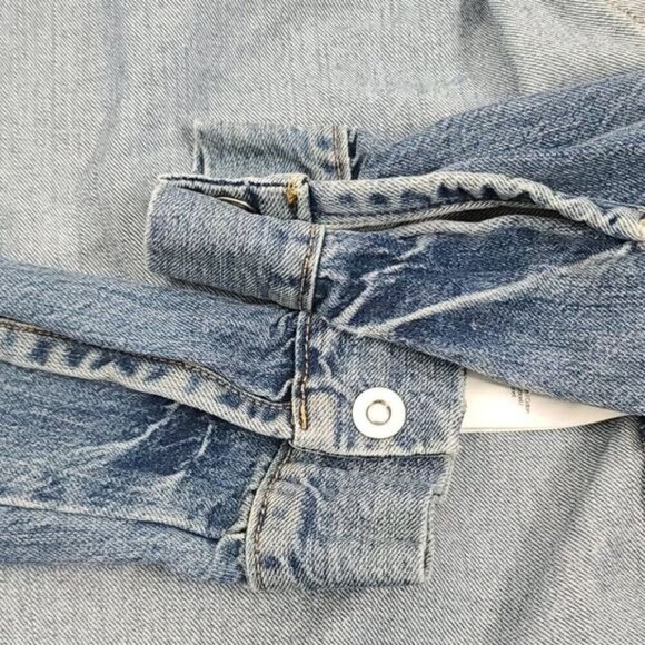 Elizabeth and James Denim Jacket Small Classic Designer - Picture 12 of 13